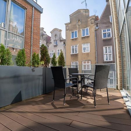 Viu Apartament Z Tarasem W Sercu Gdanska Luaran gambar