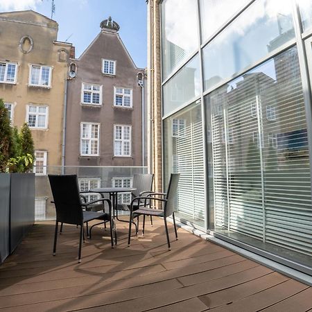 Viu Apartament Z Tarasem W Sercu Gdanska Luaran gambar